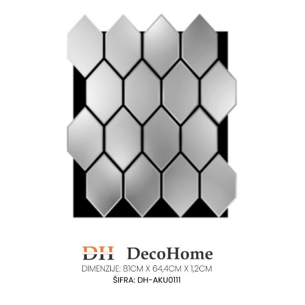 Slika Akustični ogledalo panel DH-AKU0111  811*644*12