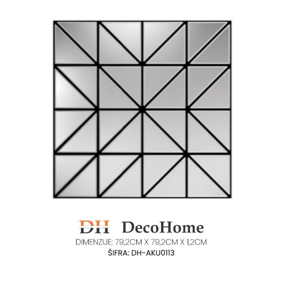 Slika Akustični ogledalo panel DH-AKU0113  792*792*12
