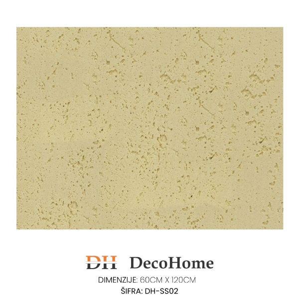 Slika Fleksibilni zidni panel  krem traventino DH-SS02  600*1200