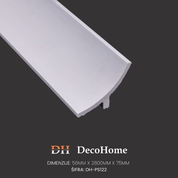 Slika Zidna plafonska lajsna DH-PS122 56*75*2800