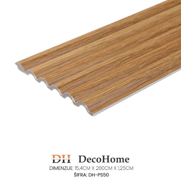 Slika Zidne lajsne letvice DH-PS50 154*12,5*2800