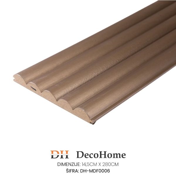 Slika Zidne lajsne letvice DH-MDF0006 145*2800*15