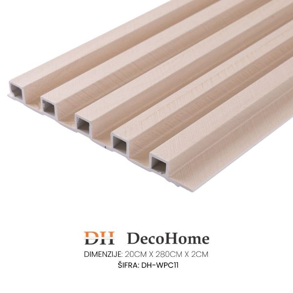 Slika Zidna WPC letvica lajsna DH-WPC11 200*20*2800