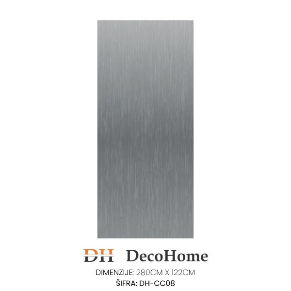 Slika Carbon kristal paneli brušeni aluminium DH-CC08 1220*2800*8