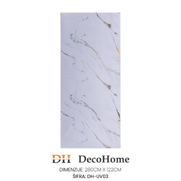 Slika DH-UV03 - PVC zidni panel Gilt 1220*2800*3