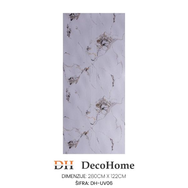Slika DH-UV06 - PVC zidni panel Fluted 1170*2800*3,6