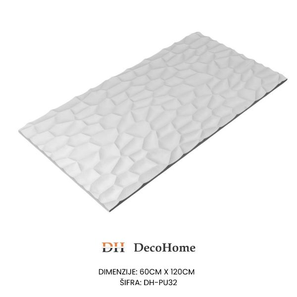 Slika Zidni panel beli DH-PU32 1200*600*25