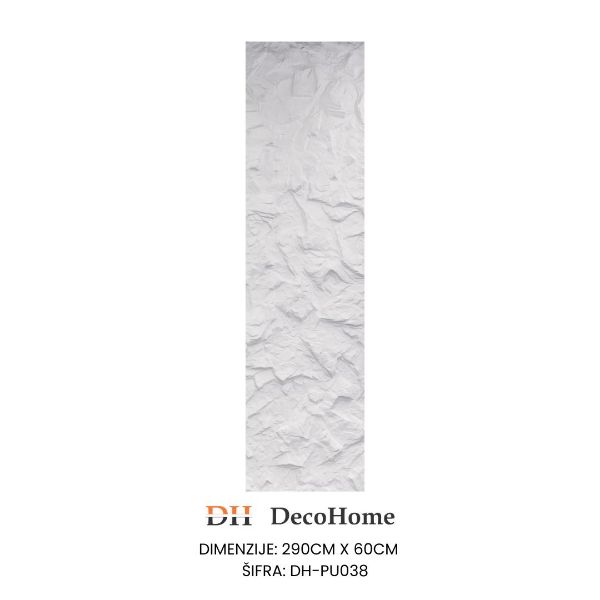 Slika Zidni panel beli DH-PU38 2900*600*50