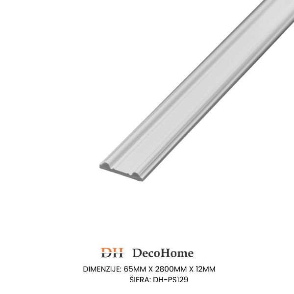Slika Zidna /podna lajsna DH-PS129 25*12*2800