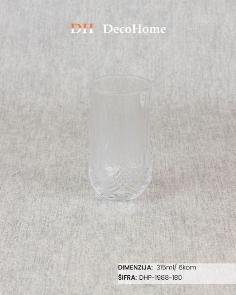 Picture of Staklene čaše 315ml / 6kom - DHP-1988-180