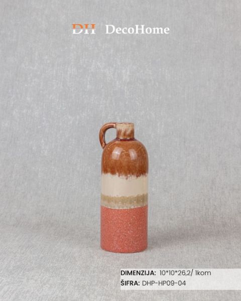 Slika Keramička vaza 10*10*26.2cm / 1kom - DHP-HP09-04
