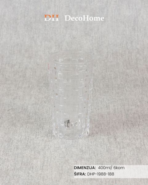 Picture of Staklene čaše 400ml / 6kom - DHP-1988-188