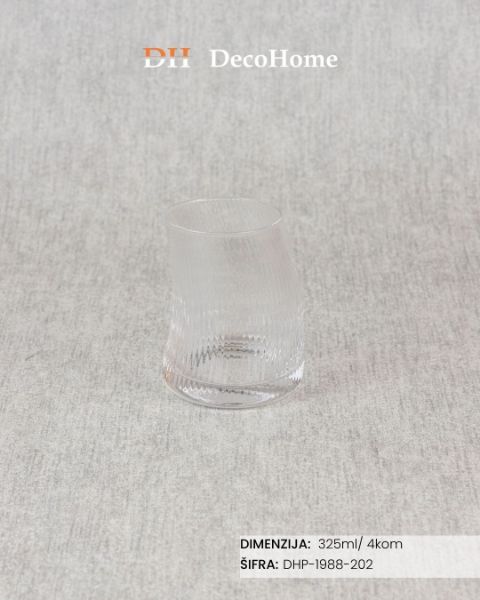 Picture of Staklene čaše 325ml / 4kom - DHP-1988-202