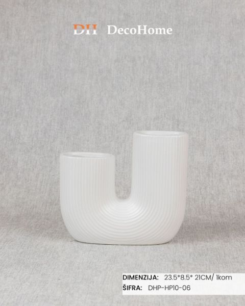 Slika Keramička vaza 23.5*8.5*21cm / 1kom - DHP-HP10-06
