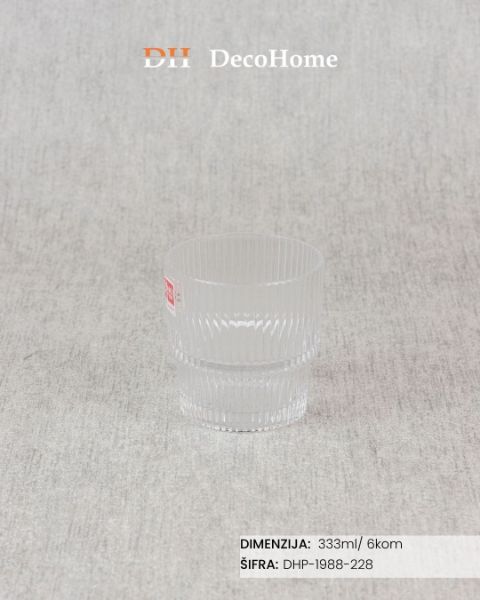 Picture of Staklene čaše 333ml / 6kom - DHP-1988-228