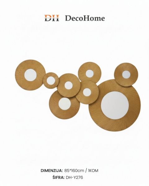 Slika Zidna kompozicija braon 85*160cm / 1kom - DH-Y276