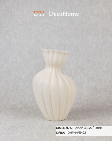 Slika Keramička vaza 21*21*33cm / 1kom - DHP-HP11-02