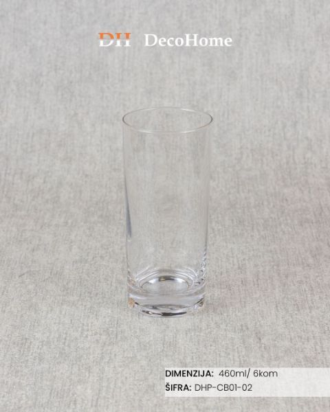 Picture of Staklene čaše 460ml / 6kom - DHP-CB01-02