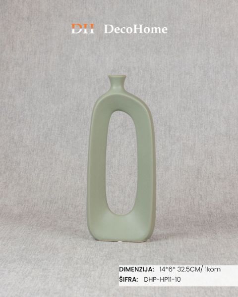 Slika Keramička vaza 14*6*32.5cm / 1kom - DHP-HP11-10