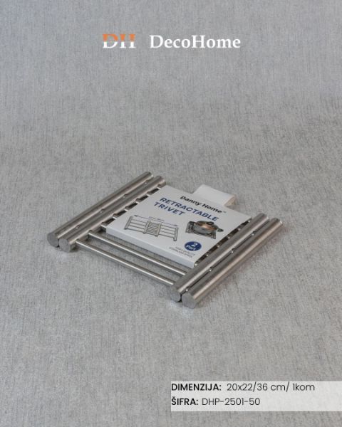 Slika Metalni podmetač 20x22/36 cm / 1kom - DHP-2501-50