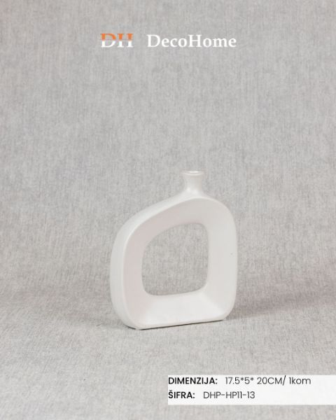 Slika Keramička vaza braon 17,5*5*20cm / 1kom - DHP-HP11-13