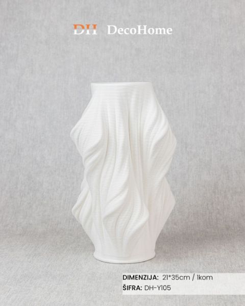 Slika Keramička vaza 21*35cm / 1kom - DH-Y105