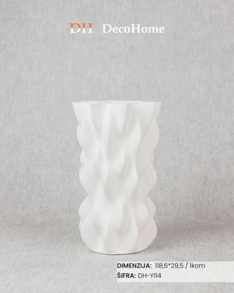 Slika Keramička vaza 18.6*29.5cm / 1kom - DH-Y114