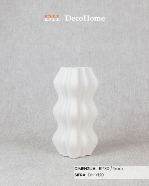 Slika Keramička vaza 15*30cm / 1kom - DH-Y120