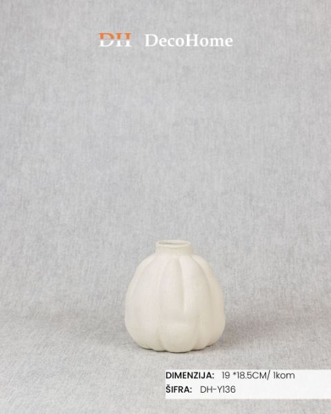 Slika Keramička vaza 19*18.5cm / 1kom - DH-Y136