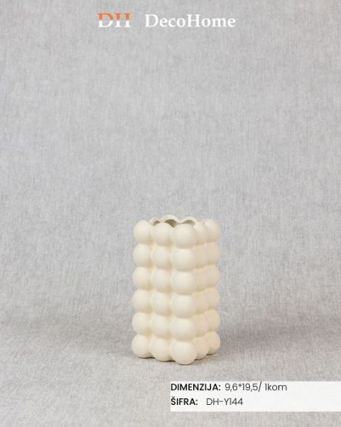 Slika Keramička vaza 9.6*19.5cm / 1kom - DH-Y144