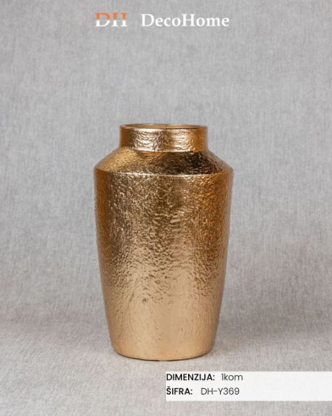 Slika Metalne zlatne vaze / 1kom - DH-Y369