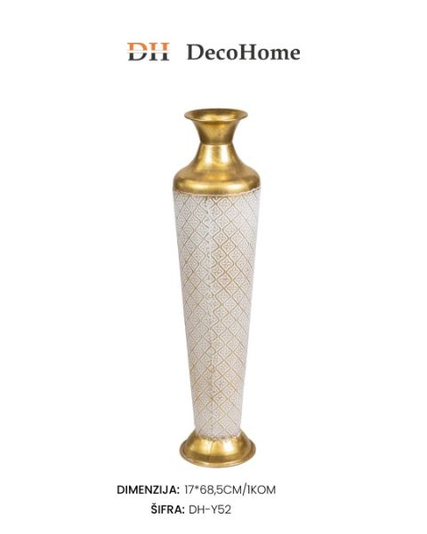 Slika Metalna vaza 17*68.5cm / 1kom - DH-Y52