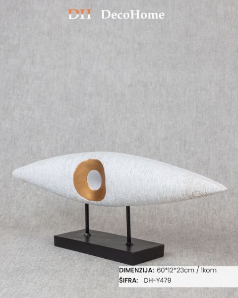 Slika Keramički ukras crni 60*12*23cm / 1kom - DH-Y479