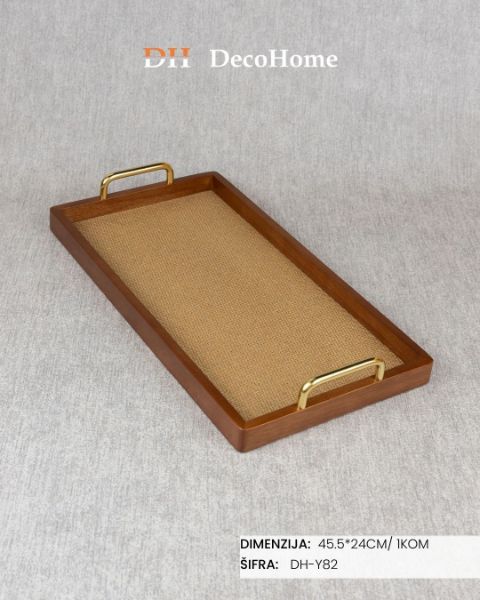 Slika Keramički ukras belo - zlatni 23.5*7.5*33cm / 1kom - DH-Y482