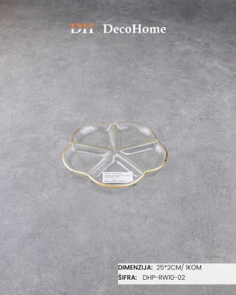 Slika Staklena činija25*2 / 1kom - DHP-RW10-02