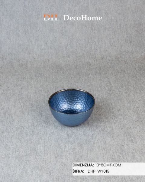 Slika Staklena činija 13*6cm / 1kom - DHP-WY019
