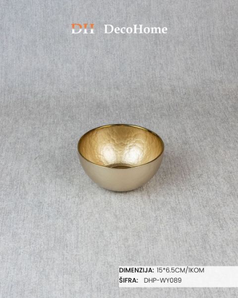 Slika Staklena činija 15*6,5cm/ 1kom - DHP-WY089