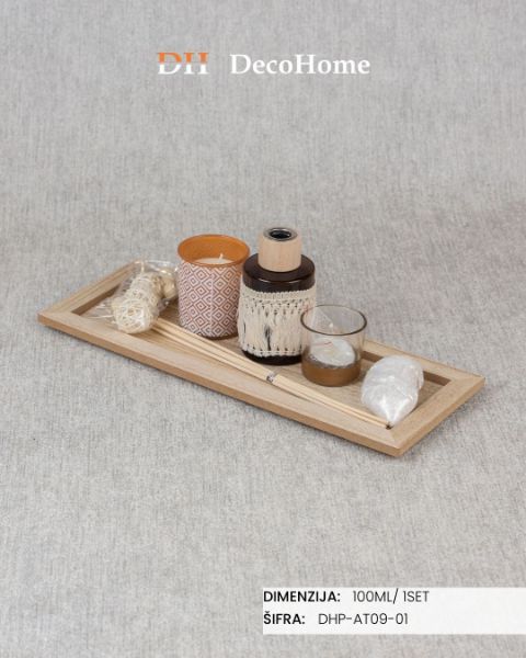 Slika Set osveživac i sveća Gardenia / 1kom - DHP-AT09-01