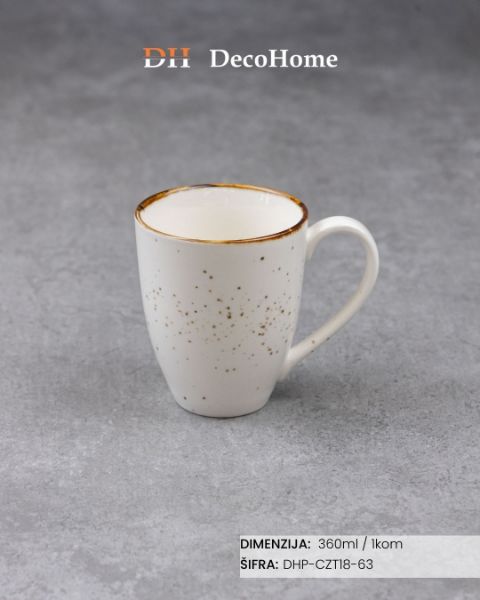Slika Porcelanska šolja 360ml / 1kom  - DHP-CZT18-63