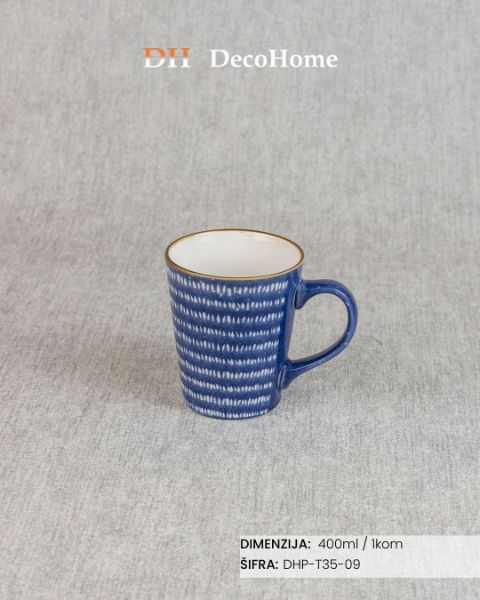 Slika Porcelanska šolja 400ml / 1kom - DHP-T35-09