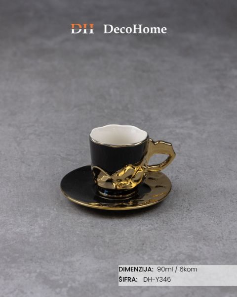 Slika Keramičke šolje 90ml / 6kom - DH-Y346