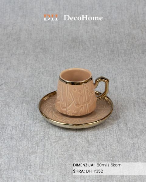 Slika Keramičke šolje 80ml / 6kom - DH-Y352