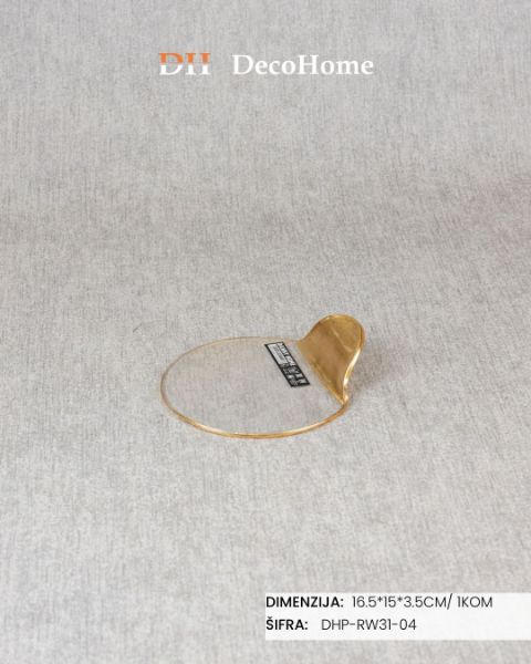 Slika Stakleni tanjir 16.5*15*3.5cm/ 1kom - DHP-RW31-04