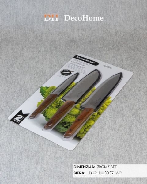 Slika Set noževa / 3kom - DHP-DH3837-WD