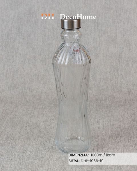 Slika Staklena flaša 1L / 1kom - DHP-1966-19