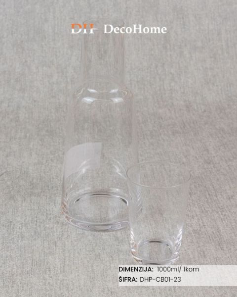 Slika Stakleni bokal / 1kom - DHP-CB01-23