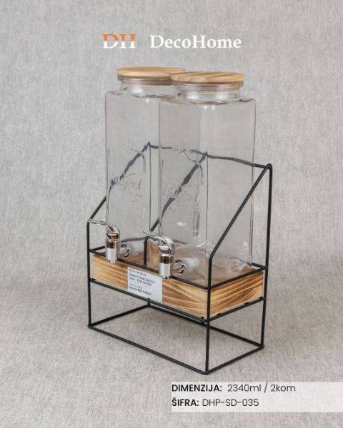 Slika Stakleni bokali 2340ml / 2kom - DHP-SD-035