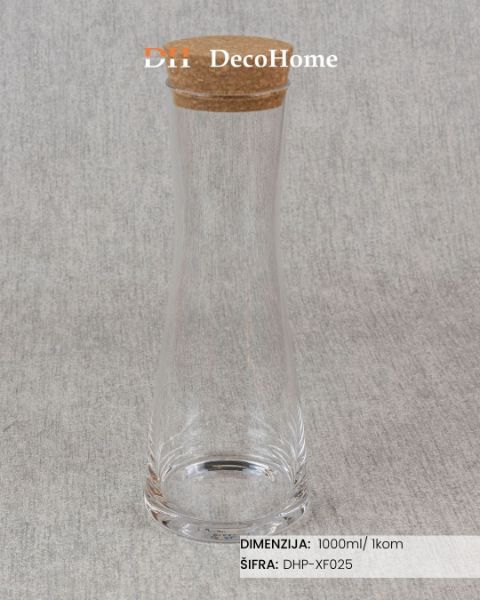 Slika Stakleni bokal / 1kom - DHP-XF025