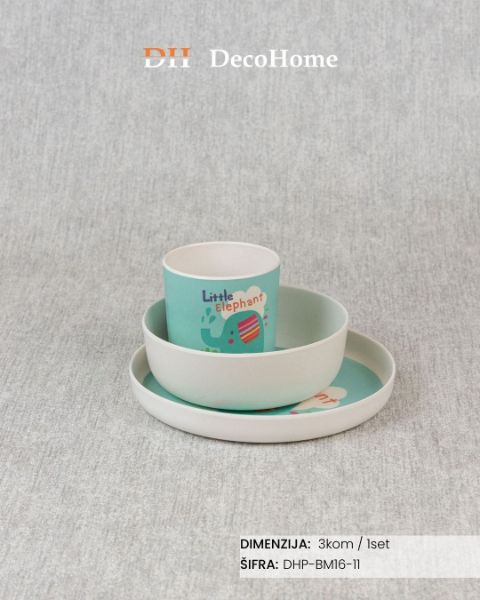 Slika Dečiji set slon / 3kom - DHP-BM16-11