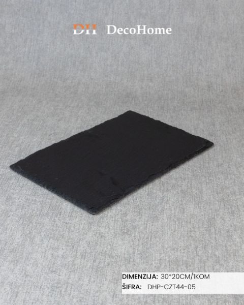 Slika Kamena plata za serviranje 30*20cm / 1kom - DHP-CZT44-05